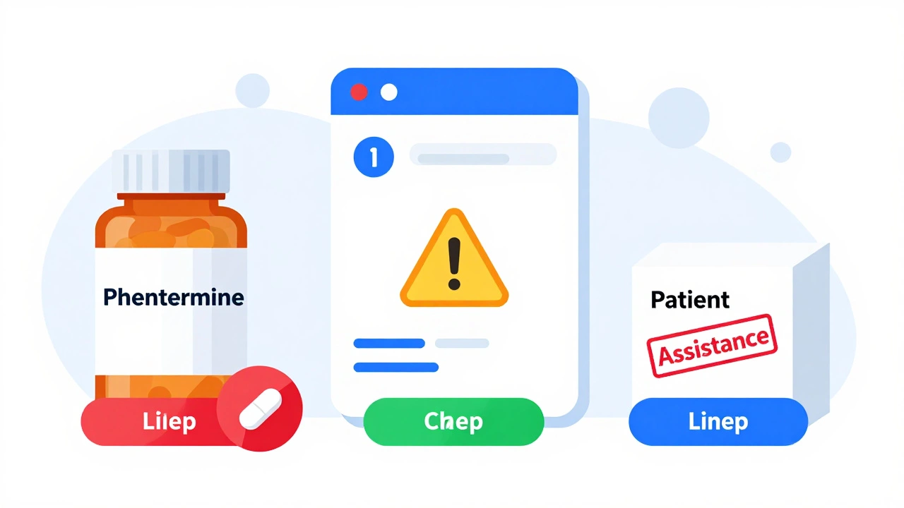 Comparison of cheap weight loss drug options and scams